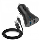 Sbs avtopolnilec ultra fast 2USB+KABEL type c TEKITCRC2U21AUL Cene