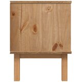 TV stalak OTTA 113,5 x 43 x 57 cm Crna Masivna borovina | Shoptok.si