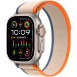 Apple Watch Ultra2 Cellular 49mm Titanium Case w Orange/Beige Trail Loop - M/L | Eponuda.ba