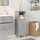  Kopalniška omarica - Kopalniški kabinet betonsko siva 30x30x95 cm iverna plošča, (21794411) | Shoptok.si