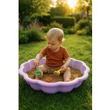 Monkey Gym Otroški Plastični Peskovnik Cvet 76 Cm - Lila, (5000081478) | Shoptok.si