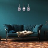  Luster na sajli TANGO 3xE14/40W/230V crni | Eponuda.com