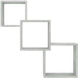 vidaXL kockaste zidne police 68x15x68 cm konstruirano drvo | shoptok.hr