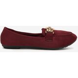 Resti Eco-suede burgundy moccasins Brussi - Footwear | Shoptok.si
