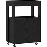  kolica Crni hrast 60 x 39,5 x 89 cm Prerađeno drvo | shoptok.hr