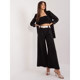 Italy Moda Trousers-DHJ-SP-5583.97-black Cene