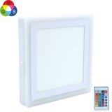 Mitea Lighting nadgradni kvadratni led panel 18W+6W MP18NK-WRGB | ePonuda.com