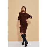 Moodo Warm dress with 3/4 sleeves Cene