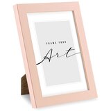 knor Svijetlo ružičasti plastični stojeći/viseći okvir 14x19 cm Cijene