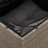  10-dijelni set vrtnih sofa od poliratana s jastucima sivi | shoptok.hr