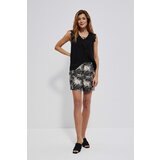 Marisse Tropical Print Shorts L-Sh-3725 Black | ePonuda.com