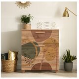 Hanah home Komoda Leva Gravis Form 80x95x43cm Bež | Eponuda.ba