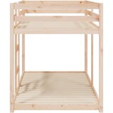  Krevet na kat 90 x 190 cm od masivne borovine | shoptok.hr