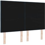  LED glava kreveta Plava 160 cm tkanina | shoptok.hr