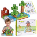  Set magnetnih konstrukcijskih kockica za djecu, 88 dijelova | shoptok.hr