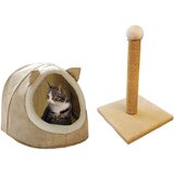 Aberto Design Set grebalica i kućica za mačke cene