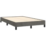  box spring s madracem tamnosivi 120 x 190 cm baršun | shoptok.hr