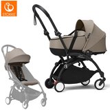 Stokke yoyo³ dječja kolica 2v1 newborn shell 0+ taupe (black frame) | shoptok.hr