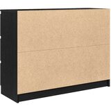  Komoda crni hrast 100x35x76 cm konstruirano drvo | shoptok.hr