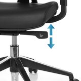 MID.YOU Vrtljivi Stol Ergo Lone Ii Pro, Črna | Shoptok.si