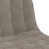  Barski stolac svjetlosivi baršunasti | shoptok.hr