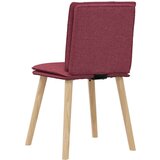  Jedilni stoli 4 kosi vinsko rdeče blago, (21828500) | Shoptok.si