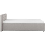 MID.YOU OBLAZINJENA POSTELJA 90 cm x 200 cm , les, kovina, umetna masa, tekstil svetlo siva | Shoptok.si