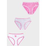 Yoclub Kids's Cotton Girls' Briefs Underwear 3-Pack BMD-0034G-AA30-002 cene