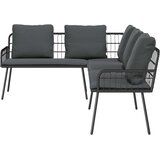 SOFA s jastukom Antracit 173 x 231 x 90cm Čelik | shoptok.hr