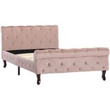 Maison Chic Posteljni okvir - Enojna postelja - Postelja za odrasle roza žamet 100x200 cm-J8949, (21774555) | Shoptok.si