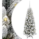 vidaXL Umestno božično drevo med 150 LED Bela 53 x 53 x 120 cm | Shoptok.si