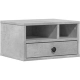 vidaXL Stalak za pisač siva boja betona 40x32x22,5cm konstruirano drvo | shoptok.hr