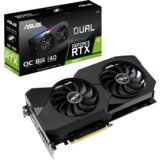 Asus Geforce rtx 3060 ti dual oc 8gb gddr6 (90yv0g1j-m0na00) lhr gaming grafična kartica | Shoptok.si