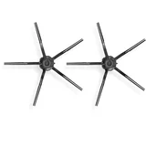 Set črnih stranskih krtač za Roborock S5, S6, S7, E5, Q7