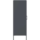 vidaXL Visoka omara antracitna 36x39x113 cm jeklo | Shoptok.si
