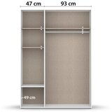 Rauch Möbel OMARA S KLASIČNIMI VRATI, bela | Shoptok.si