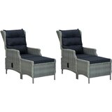  7-dijelni vrtni blagovaonski set svjetlosivi | Eponuda.com