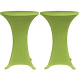  Rastezljivi stolnjak 4 kom 70 cm zeleni | shoptok.hr