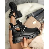 Resti Black women's boots on a solid sole Itreff- Footwear | ePonuda.com