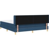 Postelja z vzmetnico z vzmetnico Modra 180 x 200 cm blago, (5000126390) | Shoptok.si