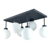  Plafonski luster DEA 6xE14/60W/230V crna/bela | Eponuda.com