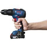 Bosch akumulatorska udarna bušilica GSB 18V-50 (18 V, 2 baterije, 2 Ah, Broj okretaja pri praznom hodu: 0 okr/min - 1.800 okr/min) + BAUHAUS jamstvo 5 godina na uređaje na električni ili motorni pogon | shoptok.hr