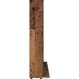 vidaXL CD ormarić staro drvo 100x23x89,5 cm konstruirano drvo | shoptok.hr