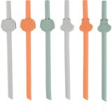 Chicco Straws Cannucce silikonska slamica 12m+ 6 kos | Shoptok.si