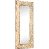 vidaXL Ručno izrezbareno ogledalo 110 x 50 x 2,6 cm masivno drvo manga | shoptok.hr
