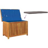 vidaXL Vanjska kutija za jastuke 90x50x60,5 cm masivno drvo bagrema Cijene