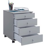 P & B PREDALNIK NA KOLESCIH siva | Shoptok.si