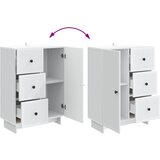  Kreveta s ladicama Bijela 66 x 34,5 x 90 cm Konstruirano drvo | shoptok.hr
