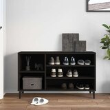 Ormarić za cipele crni 102 x 36 x 60 cm od konstruiranog drva | shoptok.hr