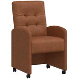 Blagovačke stolice s kotačima 2 pcs Smeđa 58 x 67 x 97 cm | Eponuda.ba